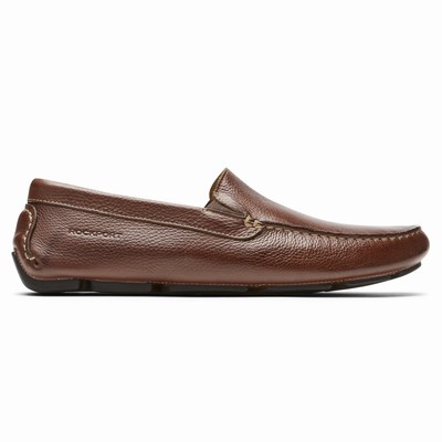 Rockport Rhyder Venetian Freizeitschuhe Herren Braun EYV-814637